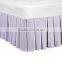 DUST RUFFLE ~hotel bed skirt wrap around 14" drop dust ruffle