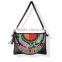 Ethnic embroidery bags brown woman messenger bags