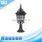 China manufacturer european style IP44 outdoor waterproof pillar decoration lights