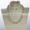 Simple Design 10-12mm Grade AA Edison Freshwater Pearl Set Jewelry