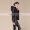 Lady's Fashion Dark Women Down Jacket for the Winter