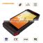 13.56MHz NFC Android 4G LTE Smartphone with UHF RFID Reader Industrial Wireless Barcode scanner WIFI Bluetooth GPS