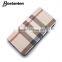 classic plaid leather wallets clutch hand bag for men fashion