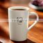 Wholesale best selling products of custom private label plain white Ceramic coffee mugs for promotion