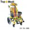 Rehabilication Therapy Supplier Lightweight Pediatric Wheelchair With Safety Belt
