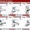 kitchen sink mixer tap, nickel golden faucet sink tap, stainless steel faucet for family cooking,