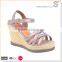 New fashion wedge korean sandals shoes