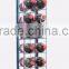 Supurmarket advertisng metal floor standing/ soda bottle display rack