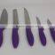 Color Nonstick Santoku Knives Stainless In Kitchen Knives With Block