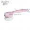 Pink Soft hair Long handle deep clean face washing brush