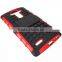 Multicolor TPU+PC Armor Spider Hybrid Kickstand Cell Phones back cover for LG G4