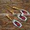 Wholesale 2016 hot sale Mepps Agalia Spoon spinner size from 1-5 fishing lure