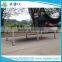 1.22m by 2.44m portable simple stage with 6 square legs