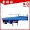 New best selling cheap price 3 Axles cargo transport side wall open semi trailer