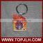 Hot sale keychain custom logo souvenir gif house shaped keychain