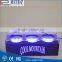 2016 hot Customized bottle display acrylic step shelves