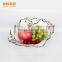 High Quality deep ceramic dish silver electroplate