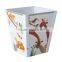 lovely practical wooden trash can for kids