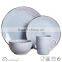 Retro antique finished stoneware dinner set 18pcs