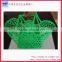 Wholesale plastic folding basket ,foldable basket