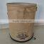 jute pop up garden bag