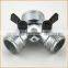 Zinc alloy y-shape valve