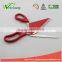 WCTS621 premium Soft grip colorful Scissors Straight Stainless Steel Precision with New Handle Design