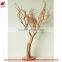 Wooden real looking artificial tree wedding table tree centerpieces