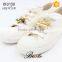 Removable popular V shape metal kids shoelace shoe accessories for girl