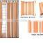 Brown Multi Striped Cotton Curtains