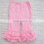 Best Selling Solid Color Baby Girls Fall Ruffle Pants