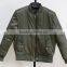 Mens popular nylon twill sleeve side pocket bomber jacket wholesale