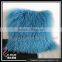 CX-D-04E Cheap Mongolian Lamb Fur Pillow Cushion Cover