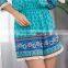 Off shoulder romper Simplee Apparel print off shoulder tunic women jumpsuit romper
