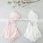 Toddler Flutter Bubble Clothing Girls Romper With Caps Newborn Baby Romper