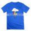 Custom 100% Cotton Simple Rubber Printed T shirts