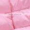 facotry custom made new design light thin kids down jackets fashion little girl outdoor winter dress coats
