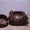 Master Hand Painting Poem Nixing Purple Clay Tea Pot