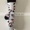 Hot Selling Crew Length Novelty Fashion Fancy Vivid Color Cute Woman Cotton Dress Tube Sock