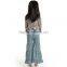 Wholesale 2015 New Bell-Bottom Trousers Cotton Remake Fall Girls Ruffle Sets