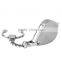 Free hot selling New design Portable 8X Folding Key Ring Magnifier with Key Chain Daily Magnifying Tool EA