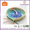 Charmkey 2017 newest beautiful cake yarn colorful hair wool acrylic yarn good price crochet fancy knitting yarn