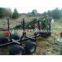 3ton log trailer with crane