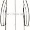 Men's check coat with curved cuff NEW STYLE