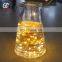 Home Decor Battery Operated Flashing 4.5V Micro LED Copper Wire String Lights