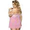 Fashionable Cheap Wholesale Girls Pink Night Sleeping Dress