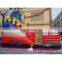 SUNWAY children best quality inflatable water slide for kids,bounce round water slide,plastic swimming pool with slide