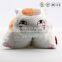 lovely soft plush cow,cat,pig,animal shaped cushion pillow toy