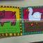 Toddler soft fabric book/sheet,Baby photo album