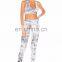 Fashionable sports wear digital print yoga wear pants workout pants